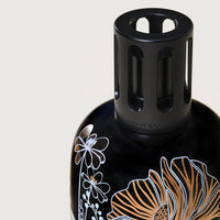 MAISON BERGER Porcelain Fragrance Lamp – Model Black Vegetale -