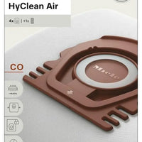 Miele HyClean Air CO Vacuum Cleaner Bags for Miele Guard M1 Vacuum Cleaners, Pack of 4 Vacuum Bags and 1 AirClean Exhaust Filter Miele
