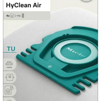 Miele HyClean Air TU Vacuum Cleaner Bags for Miele Guard L1 Vacuum Cleaners, Miele