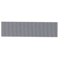 AIRBELT Textile with clips D, K and C (black/silver, stripes)