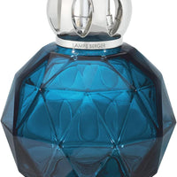 MAISON BERGER - Lampe Berger Model Geode - Home Fragrance Lamp Diffuser - 5.2 x 4.4 x 4.4 inches (Bleue)