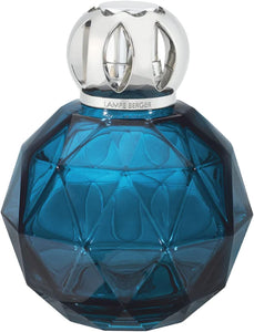 MAISON BERGER - Lampe Berger Model Geode - Home Fragrance Lamp Diffuser - 5.2 x 4.4 x 4.4 inches (Bleue)