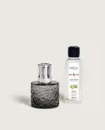 Mirage Black Fragrance Lamp Gift Set with Wilderness 
