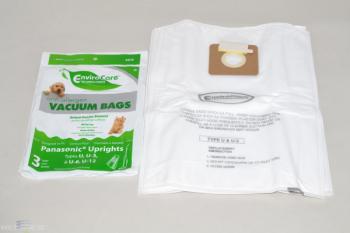 PANASONIC,U3,U6,3PK,ALLERGEN,ENVIROCARE