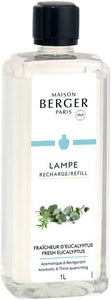 Maison Berger Fresh Eucalyptus Fragrance Refill 1 Liter Lamp Oil Diffuser