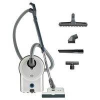 Sebo AIRBELT D4 Premium, with ET-1 and parquet (arctic white)