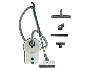 Sebo AIRBELT D4 Premium, with ET-1 and parquet (arctic white)