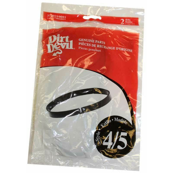Dirt Devil Style 4&5 Belt (2pack) Genuine part # 1720410001 - Ballwinvacuum.com