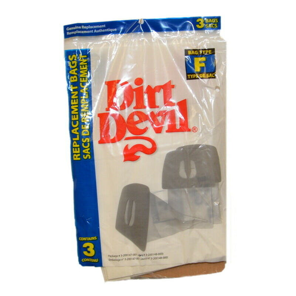 Dirt Devil F Vacuum Bags 3 Pack - Ballwinvacuum.com