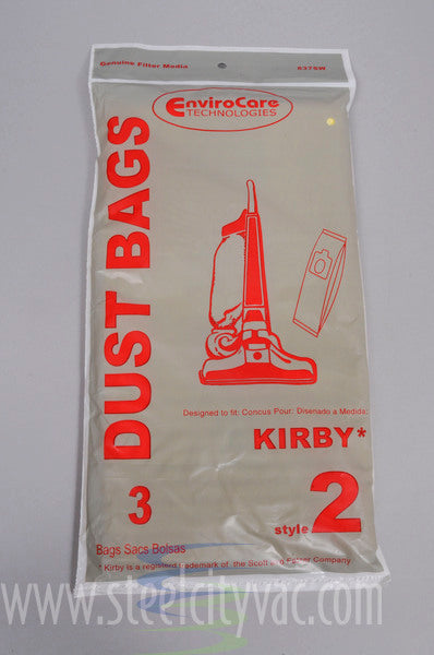 Kirby PAPER BAGS-KIRBY,#2,3PK,2 PLY,UPRIGHT HERITAGE I - Ballwinvacuum.com