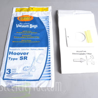 Hoover PAPER BAGS-HOOVER,SR,3PK,CANISTER,MICRO ENVIROCARE,REPL - Ballwinvacuum.com