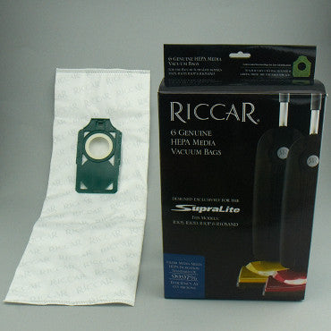 Riccar HEPA Bags 6 Pk for SupraLite R10P/SAND, R10D, R10S - Ballwinvacuum.com